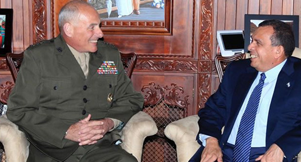 President Lobo Meets with General Kelly of the US Southern Command