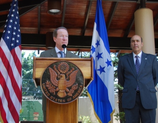 Assistant Secretary of State for International Narcotics and Law Enforcement Affairs (INL) William R. Brownfield visits Honduras