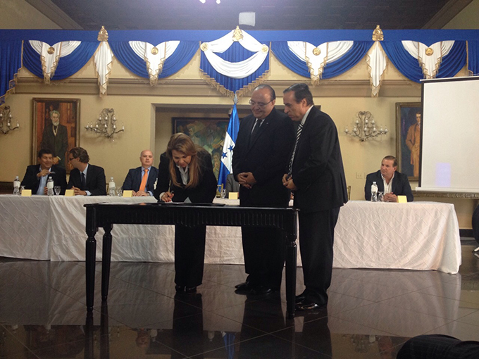 ADASA-Honduras-sign-northern-corridor-infrastructure-project-agreement