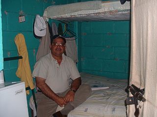 David Romero Ellner in Cell in Honduras