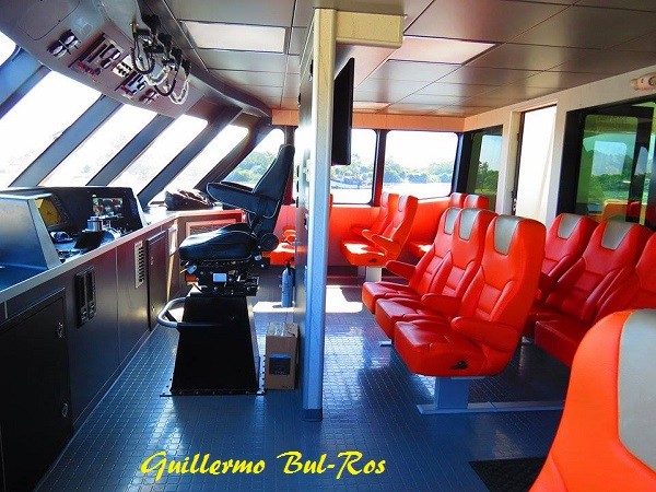 Utila Dream Ferry First Class Section Upper Deck