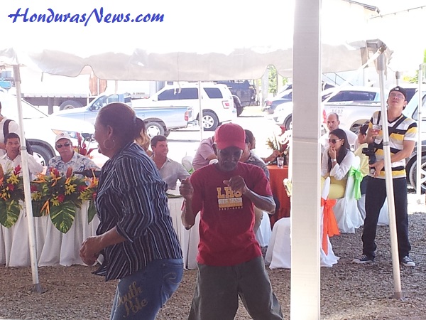 Utila Dream Ferry Inaugural Celebration in La Ceiba Honduras More Dancing