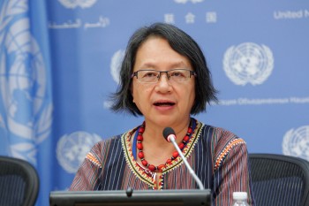 The United Nations Special Rapporteur on the rights of indigenous peoples, Victoria Tauli-Corpuz