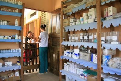 Pharmacy-at-Garifuna-Hospital-in-Ciriboya-Honduras