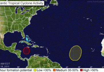 Tropical Cyclone May Head Toward Honduras
