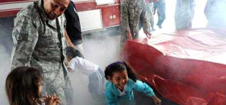 Fire Safety Training Provided for Children in Honduras