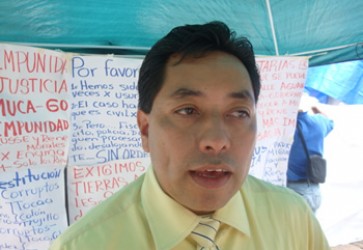 Honduran Bajo Aguan Lawyer Shot