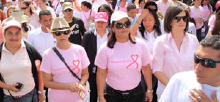 Honduras First Lady Encourages Fight Against Breast Cancer