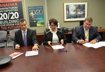 Canadian Manufacturers & Exporters sign a Memorandum of Understanding with Honduras