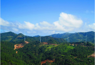 The new Wind Generated Power plant at San Marcos de Colón Honduras has been Inaugurated