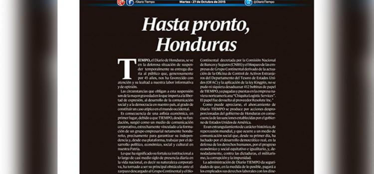 Why Should We Talk About Honduras?