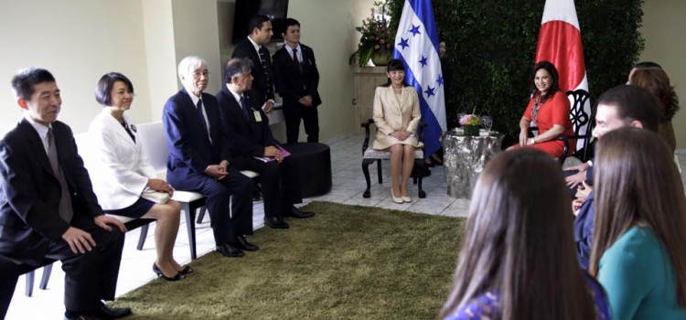 Japan’s Princess Mako visits Honduras