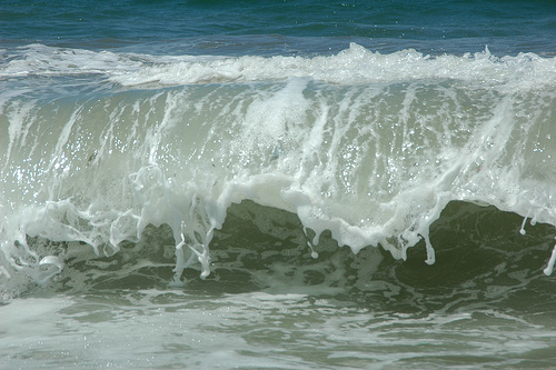 High waves in La Ceiba