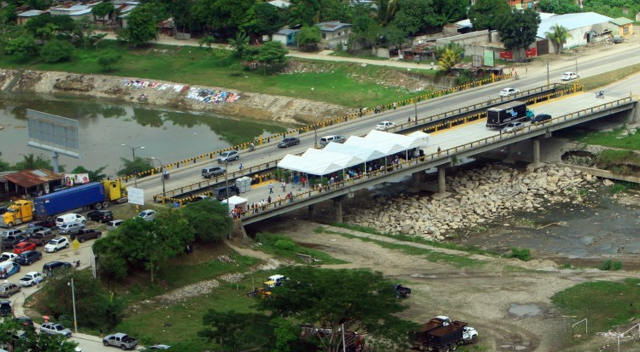 Inauguration of Choloma Bridge in Honduras