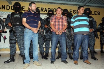 Drug Lords Miguel Arnulfo Valle Luis Alonso Valle and Jose Inocente Valle captured by Honduras Police