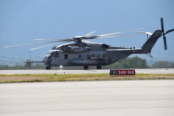 US Marine Corps Super-Stallion-CH-53E Helicopters Deployed to Honduras