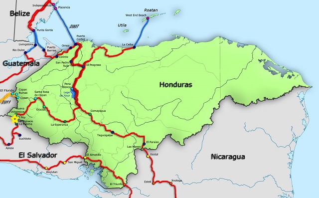 Honduras Border Ocotepeque