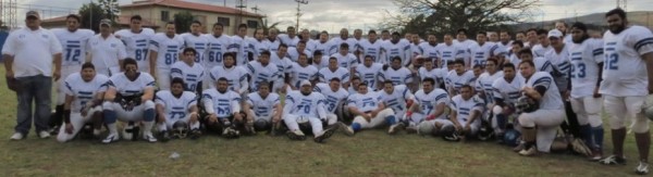 Honduras National American Football Team 2015
