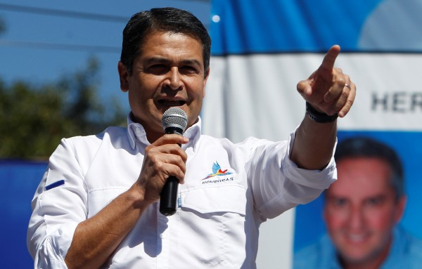 Honduran-President-Hernandez-Rally-For-Primary-Elections