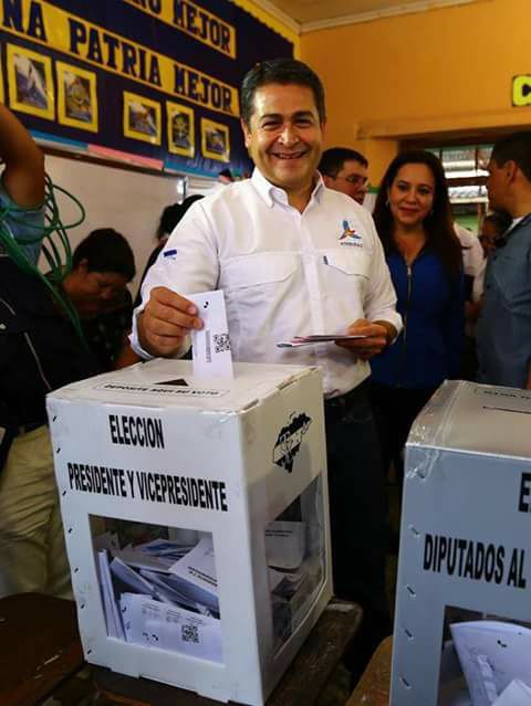 Honduras-President-Juan-Orlando-Hernandez-Votes